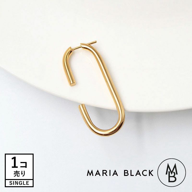MARIA BLACK マリアブラック ピアス Oval イヤリング YG 100529 | jolisac