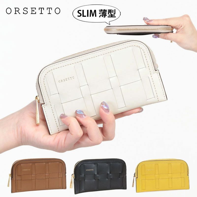 FRAMeWORK 別注品 オルセット ORESETTO ウェストポーチ 黒 ORSETTO（オルセット） スマホポシェット ポーチ やぎ革 CAPRE 03-005