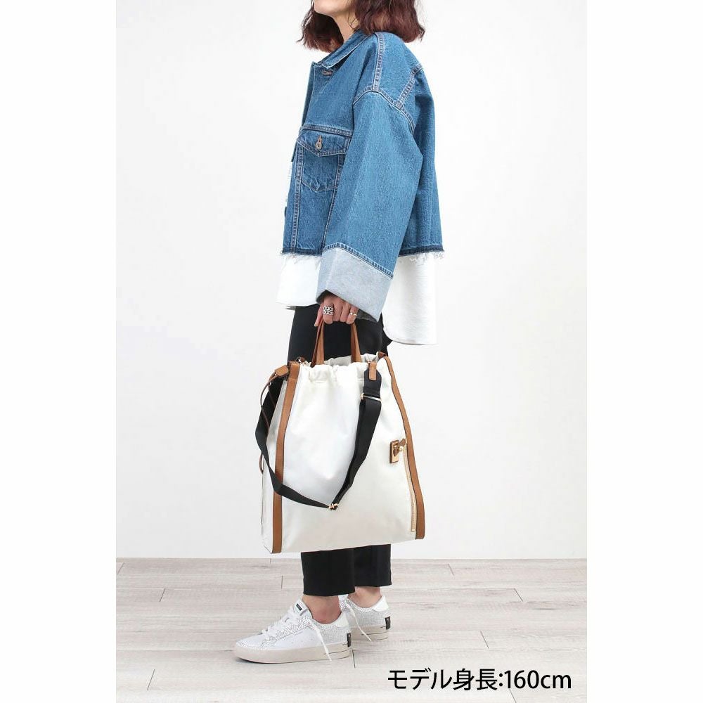 ORSETTO トートバッグ ナイロン A4対応 METALLO オルセット 01-113-01