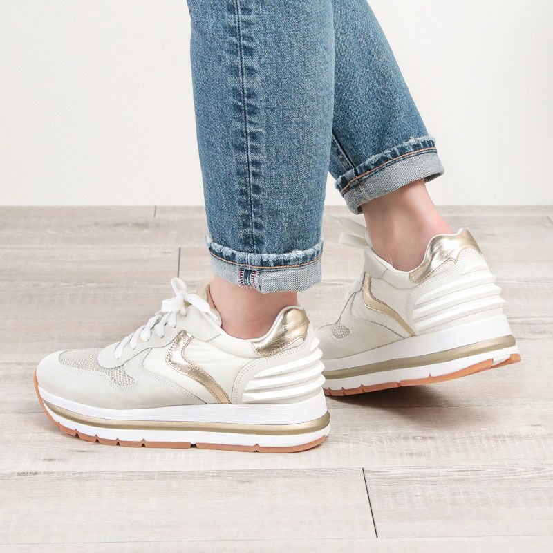 VOILE BLANCHE ボイルブランシェ スニーカー レディース 厚底 MARAN