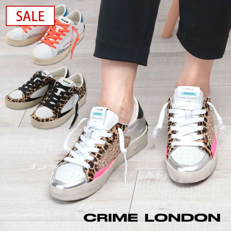 30%OFF CRIME LONDON クライムロンドン スニーカー レディース SK8