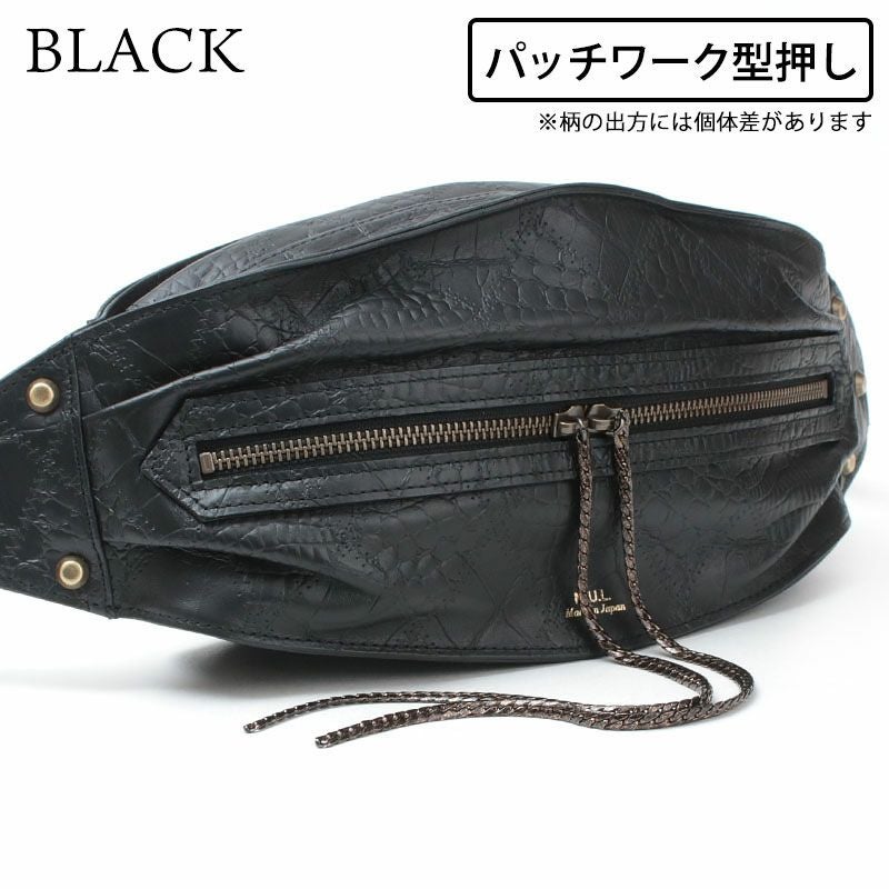 パッチワーク型ブラック