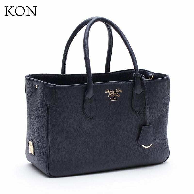 ADMJ バッグ 牛革 トートバッグ 32cm Dカン付 エーディーエムジェイ