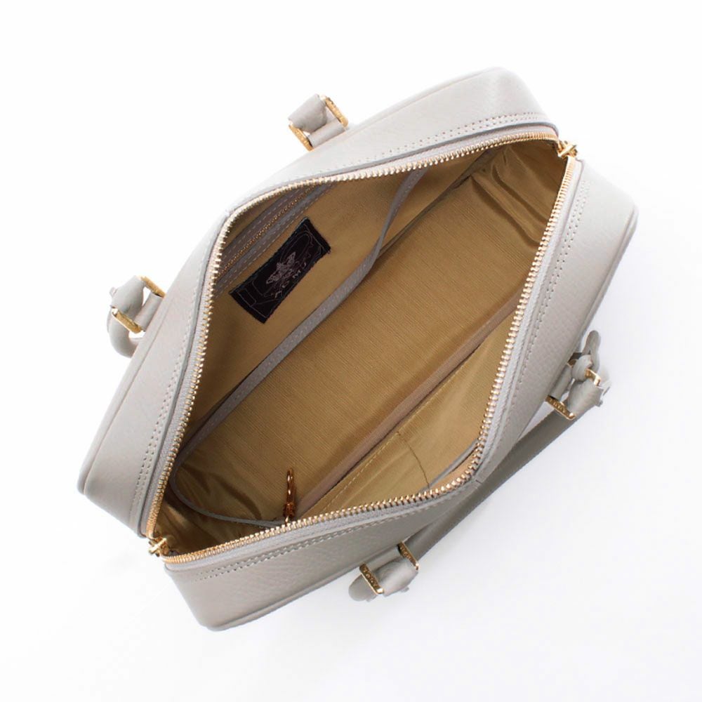 ADMJ バッグ シュリンク ボストンバッグ 28cm エーディーエムジェイ