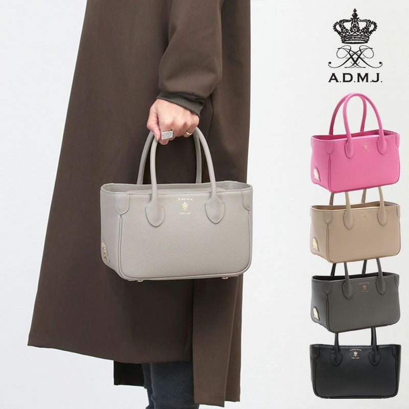 ADMJ ミニトートバッグ 牛革シュリンク ACS01080 | jolisac