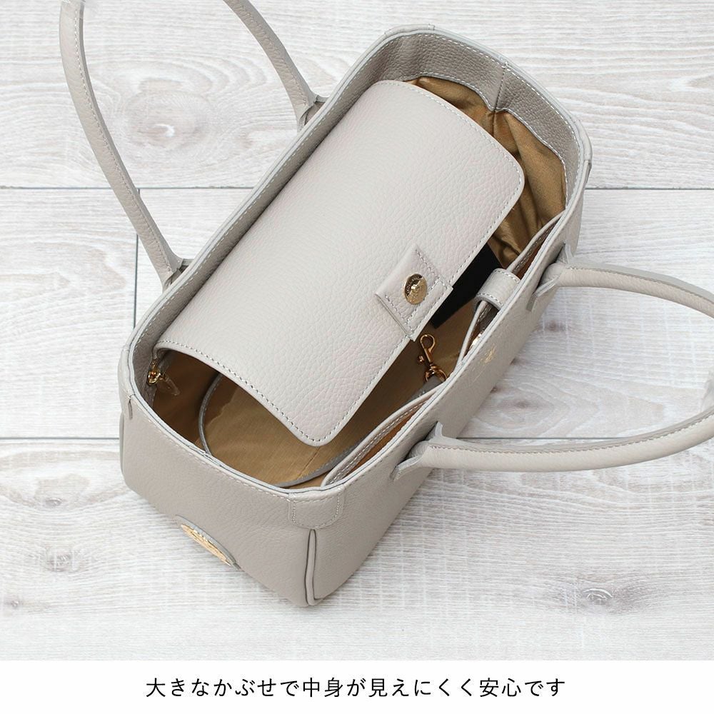 ADMJ ミニトートバッグ 牛革シュリンク ACS01080 | jolisac