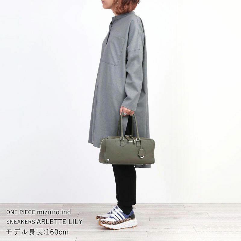 ADMJ ボストンバッグ スクエア32cm モーツァルト 22SS01015 | jolisac