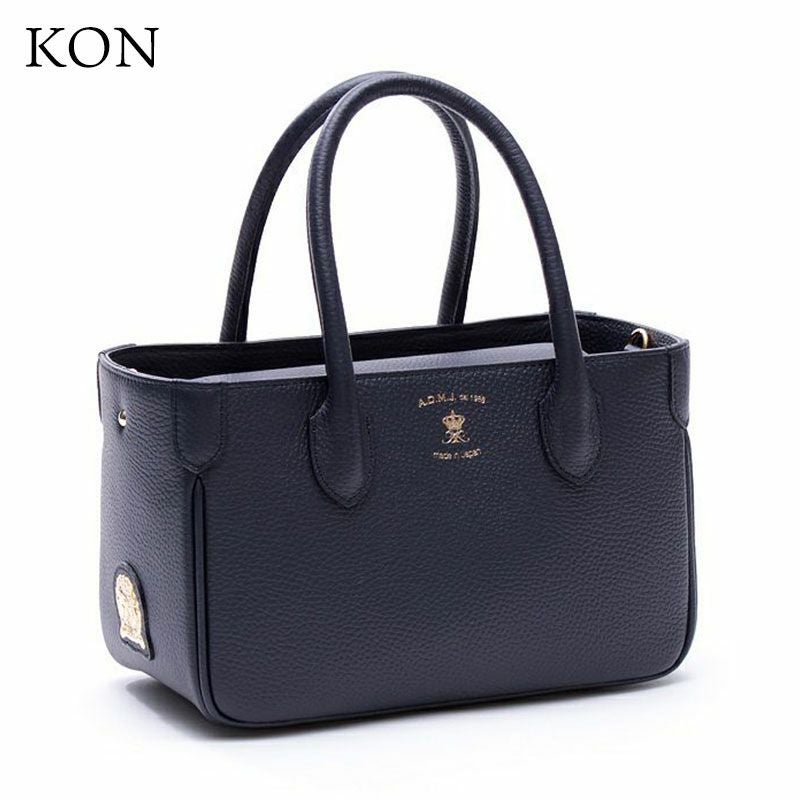 ADMJ ミニトートバッグ 牛革 シュリンク Dカン付き ACS01186A | jolisac