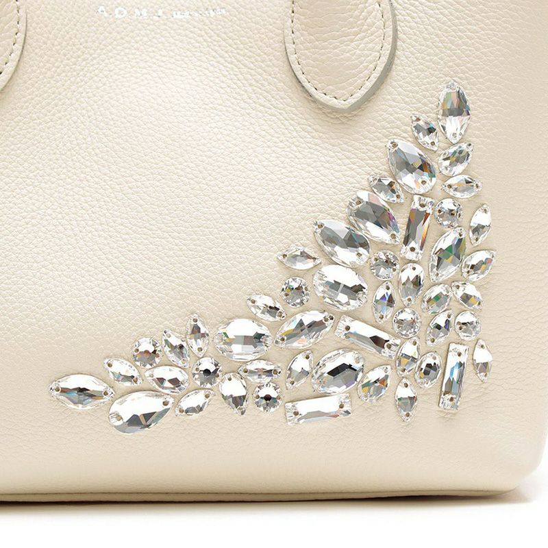 ADMJ トートバッグ 20cm モーツァルト クリスタル 23WS01109SV | jolisac