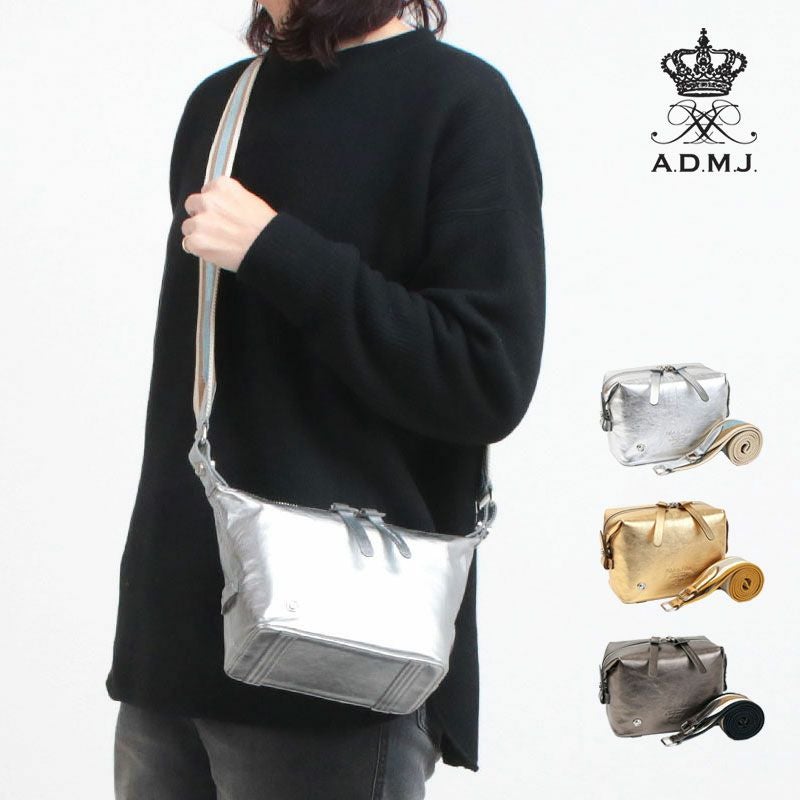 ADMJ バッグ クロスボディ ストラップ付き エリーゼ 24SS01007 | jolisac