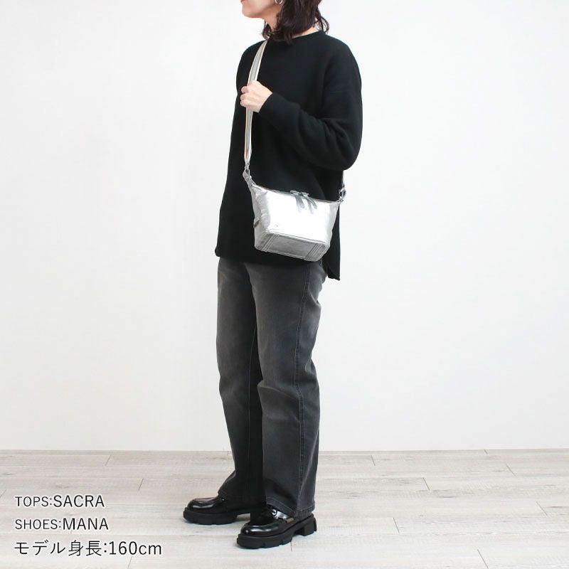 ADMJ バッグ クロスボディ ストラップ付き エリーゼ 24SS01007 | jolisac