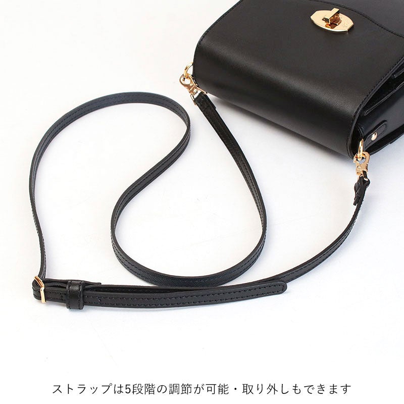ADMJ ウォレットポーチ ヴィッテリアルマ レクタングル ショルダー