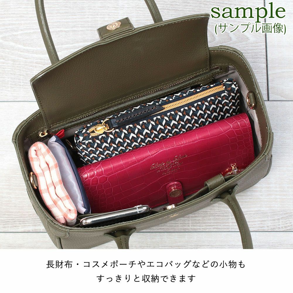 ADMJ 別注 ミニトート シュリンクレザー シルバータイプ ACS01080J