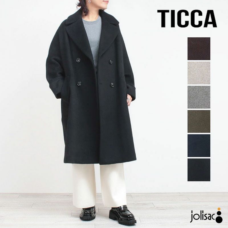 最終値下TICCA / ティッカ テントコートチャコールグレー TICCA (ティッカ) テントコート