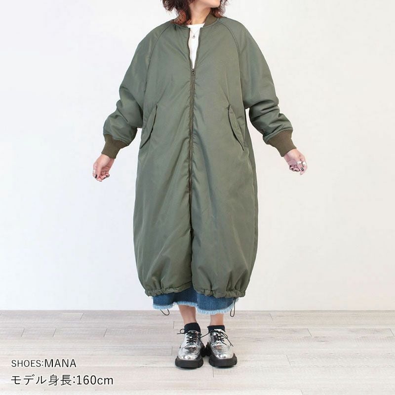 TICCA ティッカ MA-1コート ロング丈 TBEA-053 | jolisac