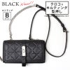 クロコキルティング型押しBLACK