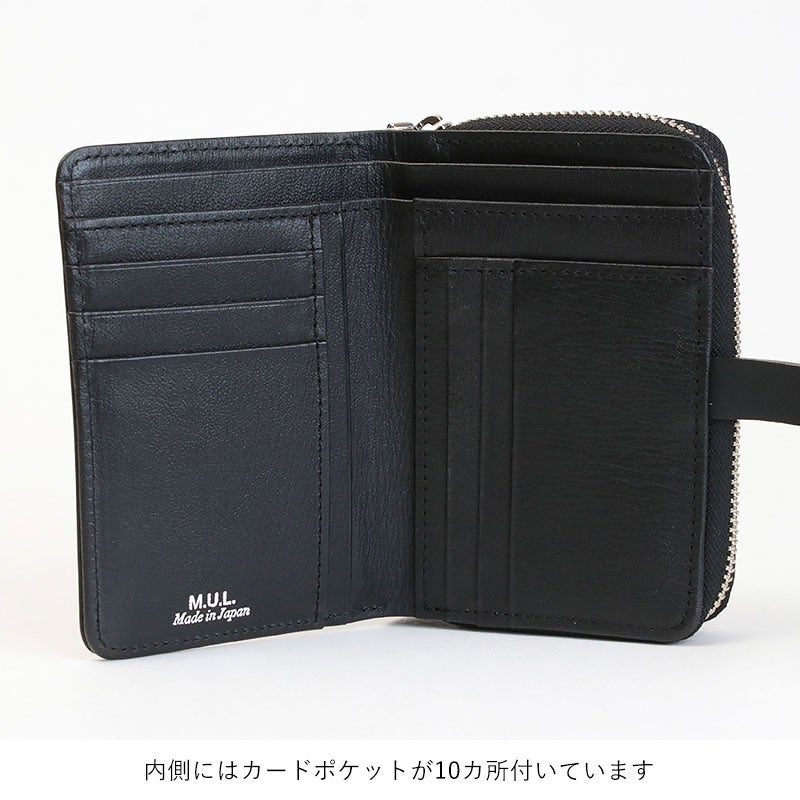 M.U.L. 財布 M.U.L. エムユーエル ハーフラウンドウォレット MUL-070【クーポン対象