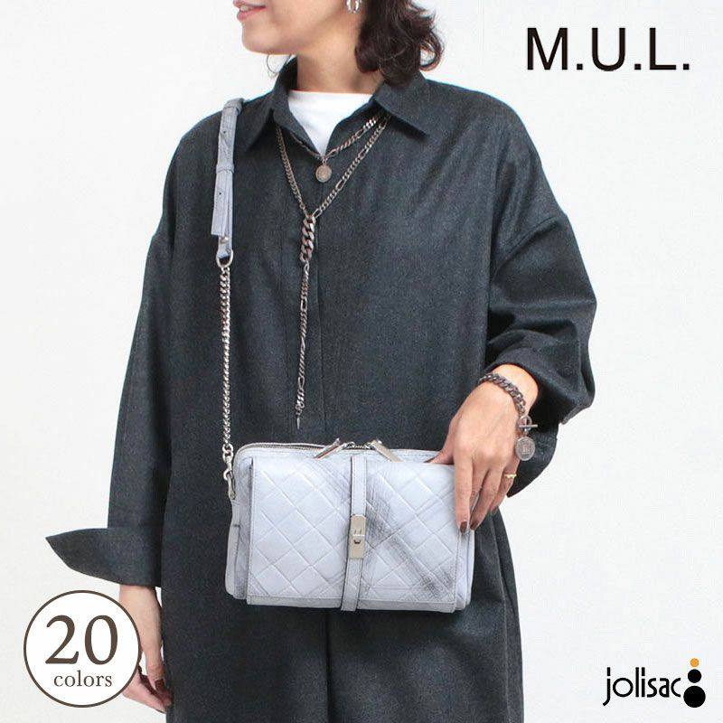 ねこねこM.U.Lキャンディバッグ　グレー ボディバッグ エムユーエル MUL キャンディバッグ MUL-050 即納 フリー