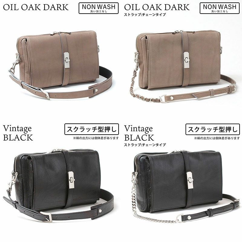 エムユーエル　ボディバック　グレーシルバーペイント　半額以下 M.U.L. エムユーエル ショルダーバッグ MUL-040【クーポン対象外