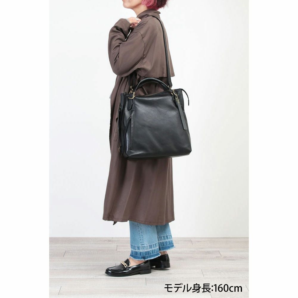 LESS DESIGN レスデザイン トートリュック 3WAY 馬革 Sサイズ LMSB0032