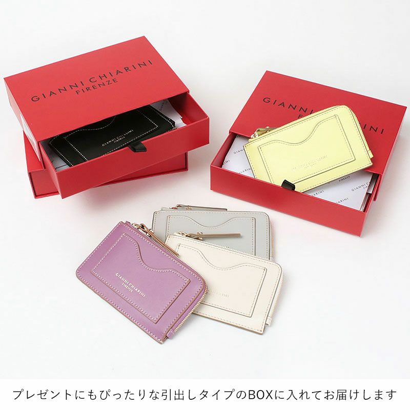 極美品 未使用級 ジャンニキャリーニ 長財布 オールレザー お札入れ 小銭入れ GIANNI CHIARINI - 極美品 未使用級 ジャンニキャリーニ 長財布 オール
