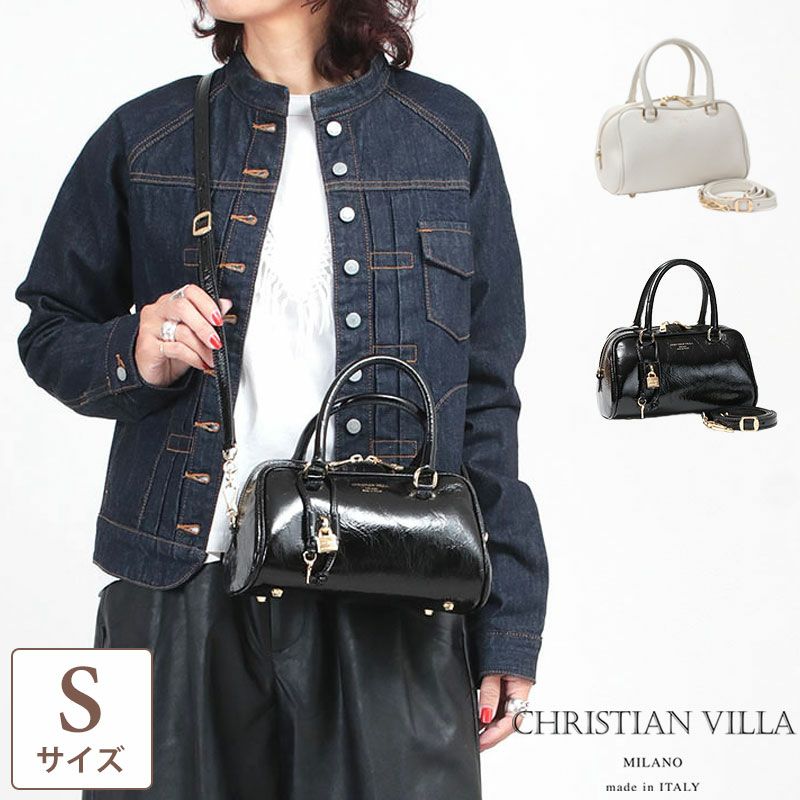 美品☆CHRISTIAN VILLA バッグ 2WAY5137 6131 CHRISTIAN VILLA クリスチャンヴィラ ボストンバッグ Sサイズ 5137