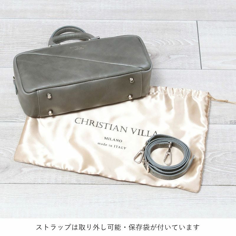 20%OFF】 CHRISTIAN VILLA クリスチャンヴィラ スクエアボストン 2WAY