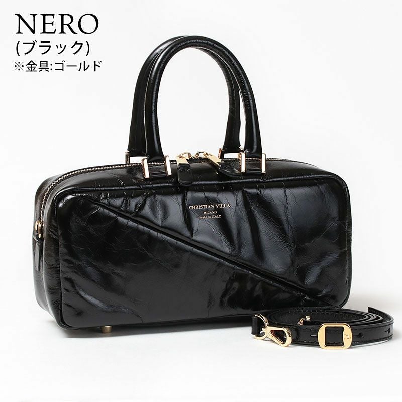 20%OFF】 CHRISTIAN VILLA クリスチャンヴィラ スクエアボストン 2WAY