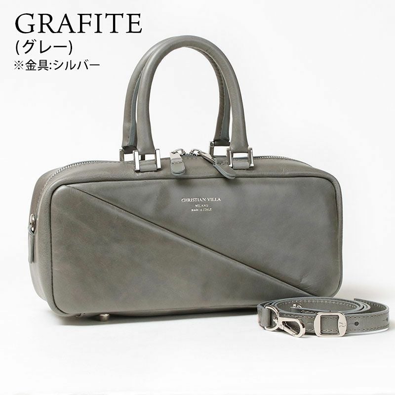20%OFF】 CHRISTIAN VILLA クリスチャンヴィラ スクエアボストン 2WAY
