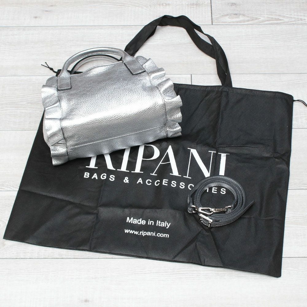 RIPANI リパーニ フリルバッグ メタリック 2WAY Mサイズ 8602OL | jolisac
