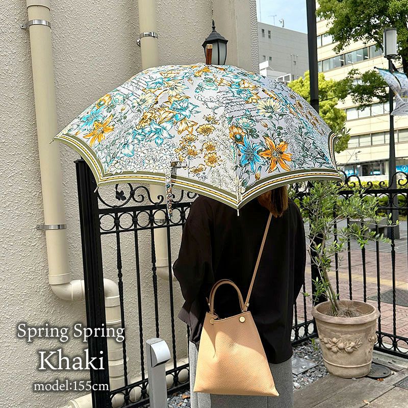 manipuri マニプリ 長傘 晴雨兼用 スカーフ柄 | jolisac