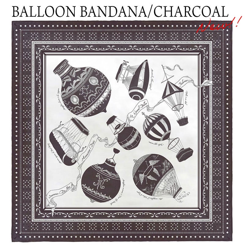 バルーンバンダナチャコール