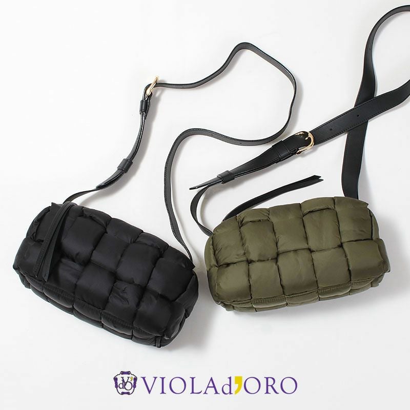VIOLAd'ORO ヴィオラドーロ ショルダー ボンディングナイロン ELMO V