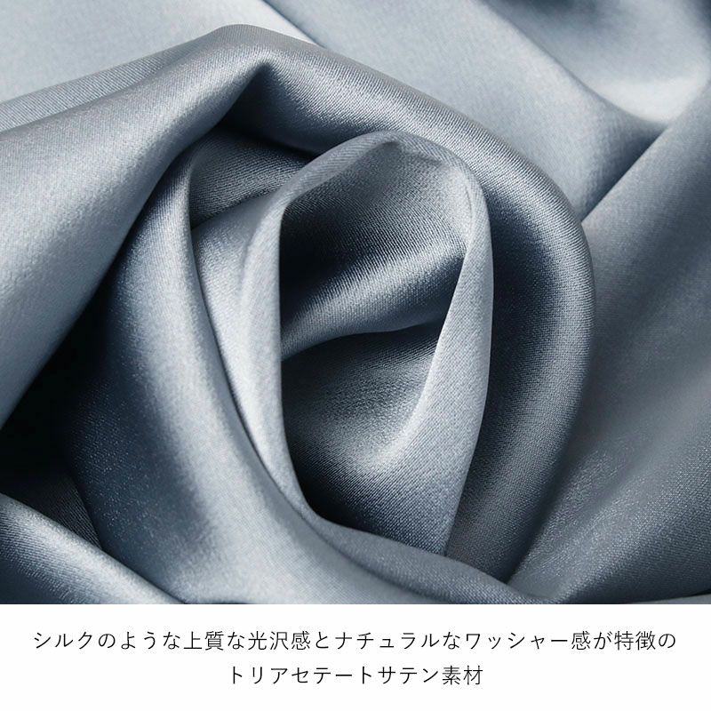SACRA サクラ サテンシャツ TRIACE SATIN 124619071 | jolisac