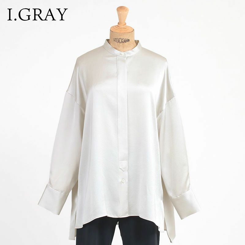 SACRA サクラ サテンシャツ TRIACE SATIN 124619071 | jolisac
