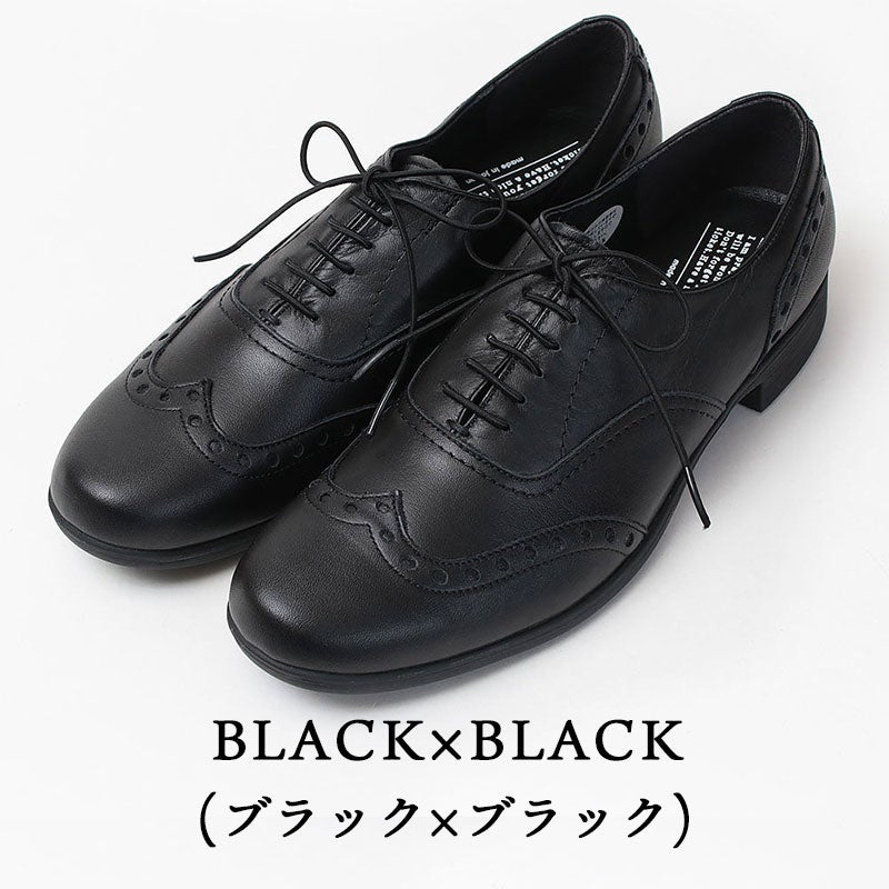 未使用級　ショセ ウィングチップ TR-004 24.5 黒　トラベルシューズ ショセ トラベル シューズ ウィングチップ TR-004 | jolisac