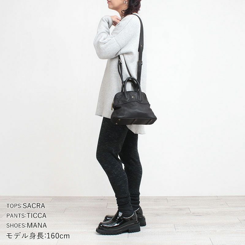 M.U.L.エムユーエル　ラウンドトートS喜平チェーン　ペイズリー aad9e424294c70935a3e34a2b4302b