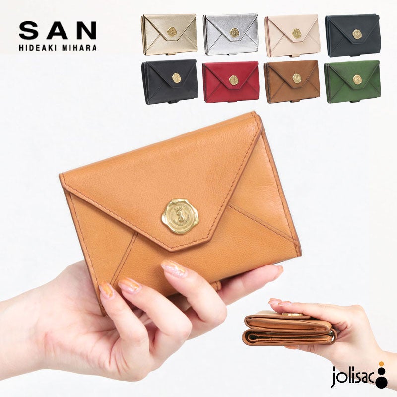 SAN HIDEAKI MIHARA サンヒデアキミハラ 2つ折り財布 SFO | jolisac