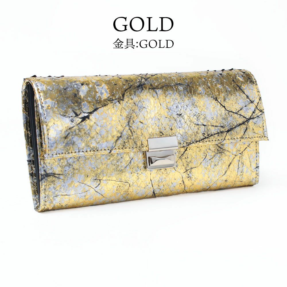 長財布 アイソラ isola isola 財布 ギャルソン スリム SANTORINI KINTSUGI 2701 アイソラ