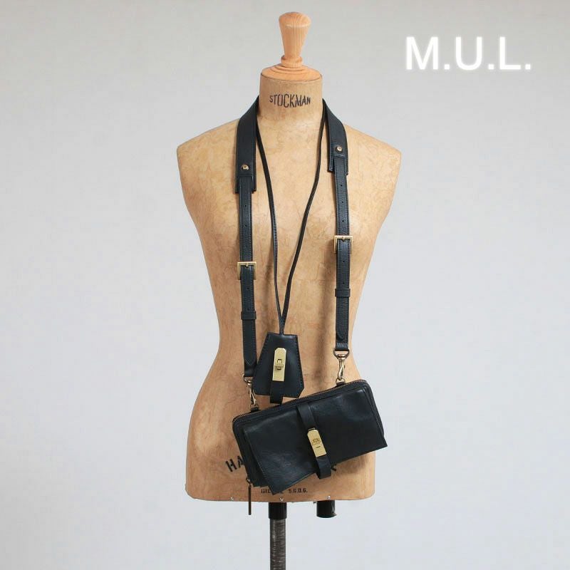 新品　M.U.L. エムユーエル キルティング ポーチ チャーム セット M.U.L. エムユーエル レザーチャームネックレス M-097 | jolisac