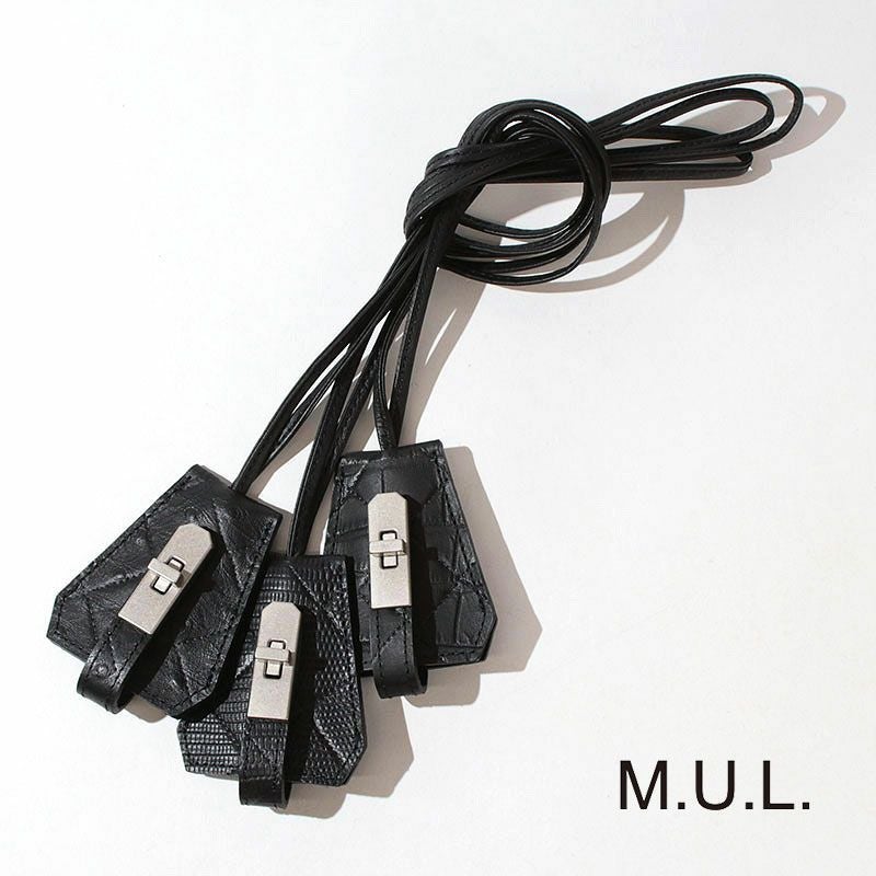 M.U.L. エムユーエル レザーチャームネックレス M-097 | jolisac