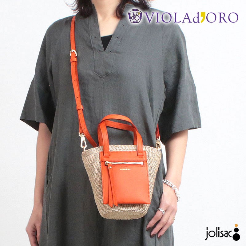 ヴィオラドーロ かごバッグ MIRO V8716 VIOLAd'ORO | jolisac