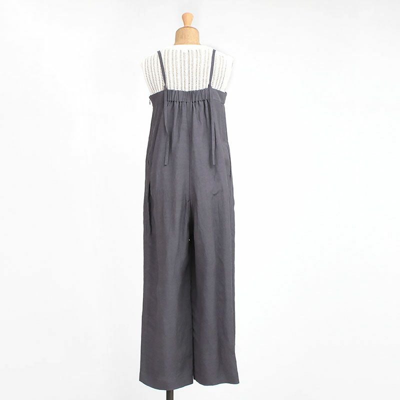 SACRA サクラ レーヨンリネン タンブル サロペット 125109051 | jolisac