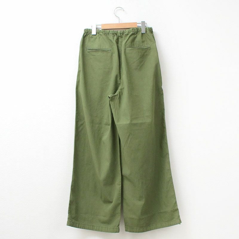 カーゴパンツカーキを例にした背面画像