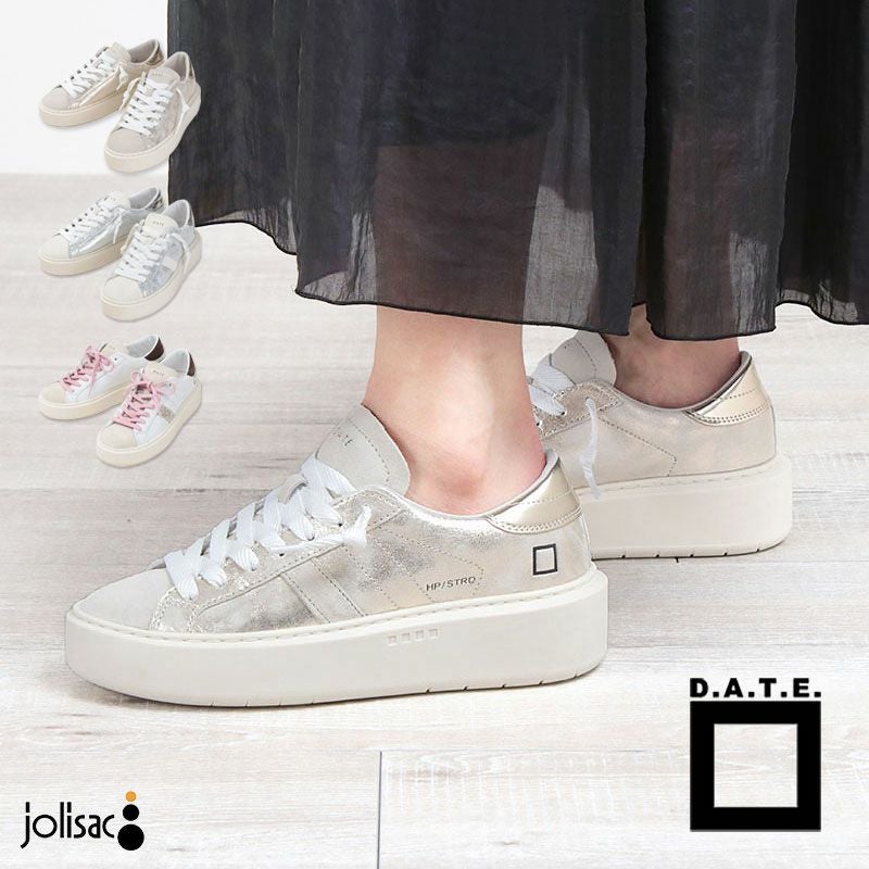 D.A.T.E. デイト プレミアムスニーカー HILL-LOW PLATFORM 厚底 HP-ST