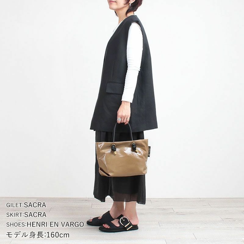 ヴィオラドーロ ビアンカ PVCトート Sサイズ VIOLAd'ORO V2254 | jolisac