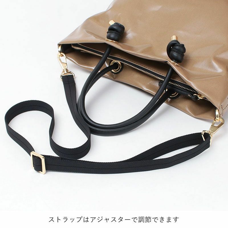 ヴィオラドーロ ビアンカ PVCトート Sサイズ VIOLAd'ORO V2254 | jolisac