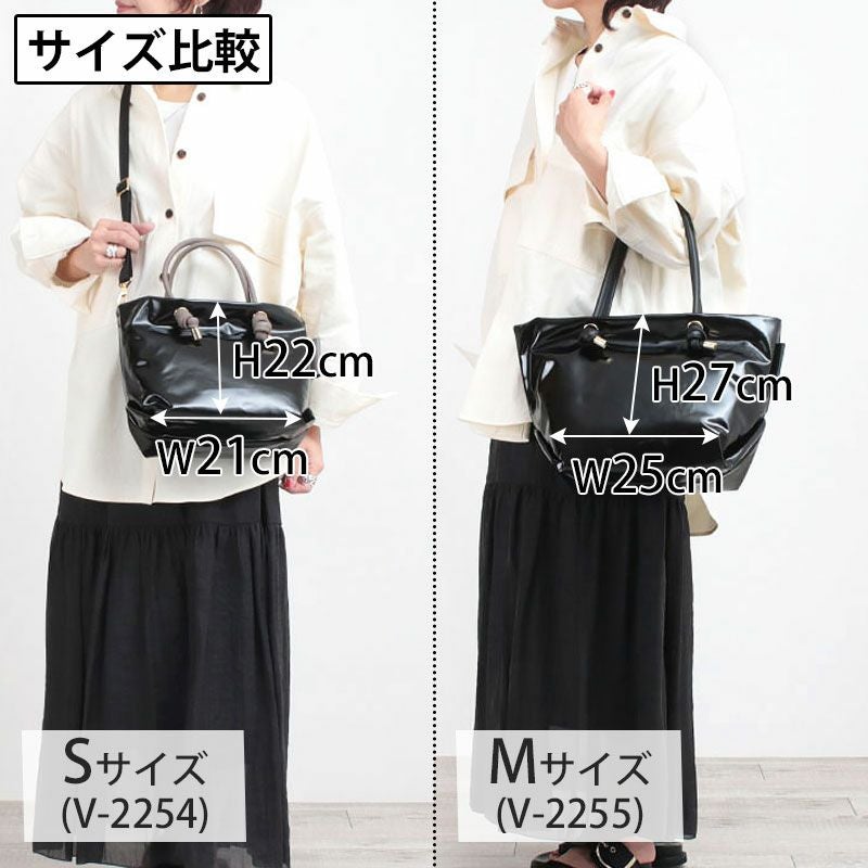 ヴィオラドーロ ビアンカ PVCトート Sサイズ VIOLAd'ORO V2254 | jolisac