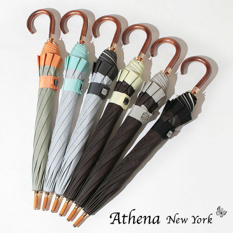 ATHENA NEW YORK アシーナニューヨーク 晴雨兼用 長傘 CAMILA CITY ANY