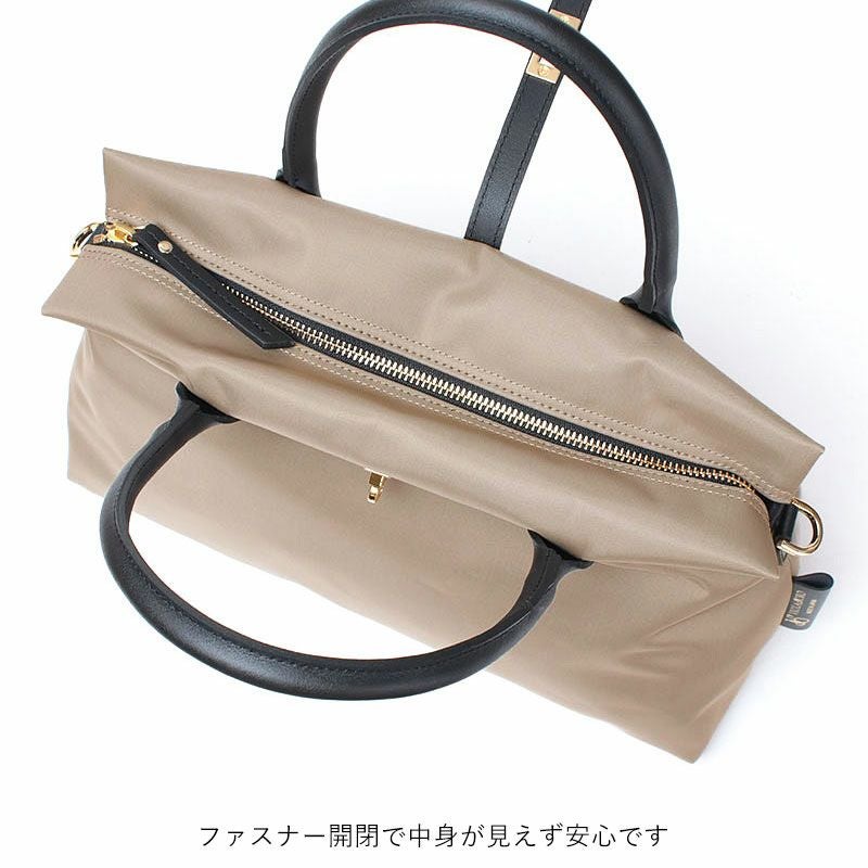 VIOLAd'ORO ヴィオラドーロ ビアンカ ターンロック付き ナイロントート